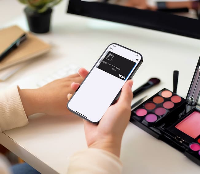 myPOS Beauty and Wellness Free business card
